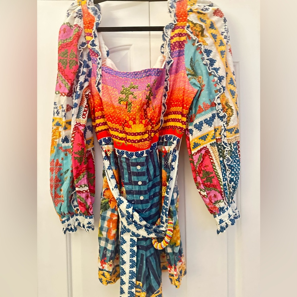 Farm Rio Summer Stitches Romper